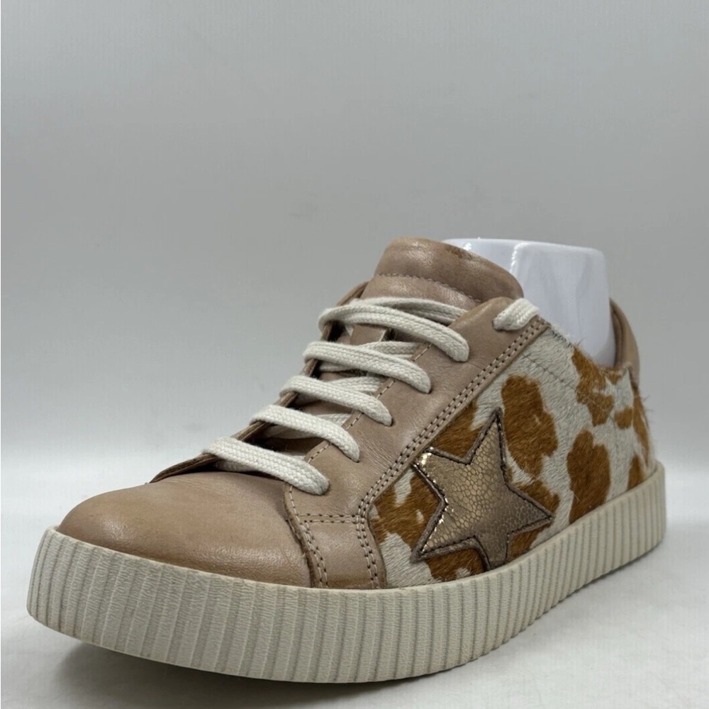 Myra Bag Women's Tan and White Sneakers - Picture 5 of 8